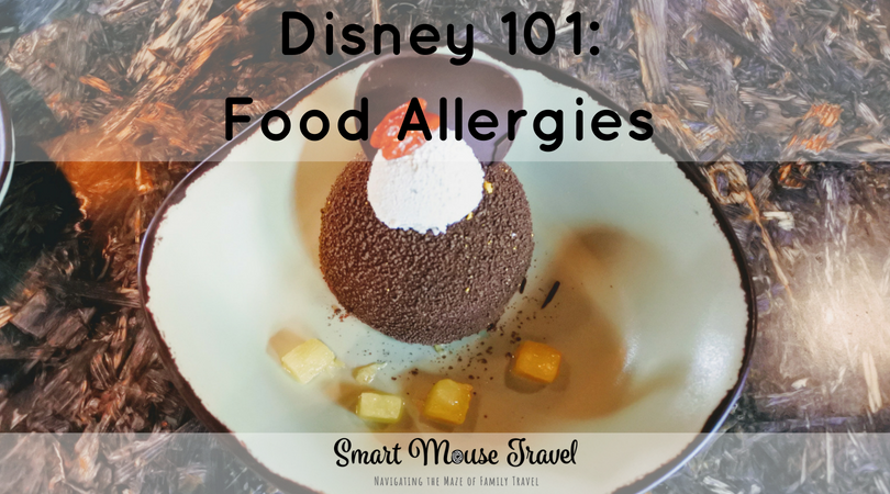 Traveling with food allergies can be stressful, but having a food allergy at Disney is easier than any other place we visit if you follow these tips. #disney #foodallergy #disneyvacation