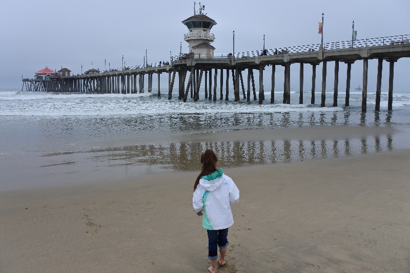 The Joy of the Pacific Ocean and Disneyland in the Same Day - Huntington Beach Pier