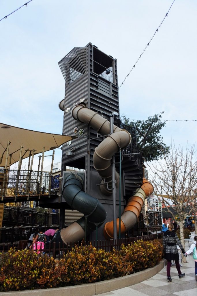 Visiting Las Vegas As A Family Can Be Fun! See What We Did On Our Trips To Las Vegas. Container Park Play Area