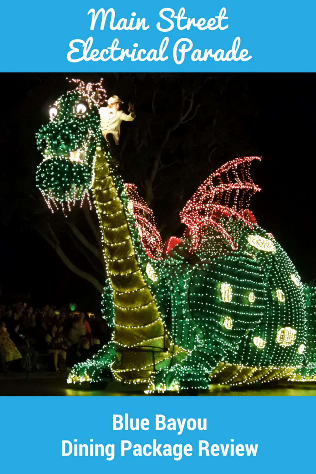 Are you wondering if a Blue Bayou Main Street Electrical Parade dining package is worth it? Here I show you exactly what to expect.