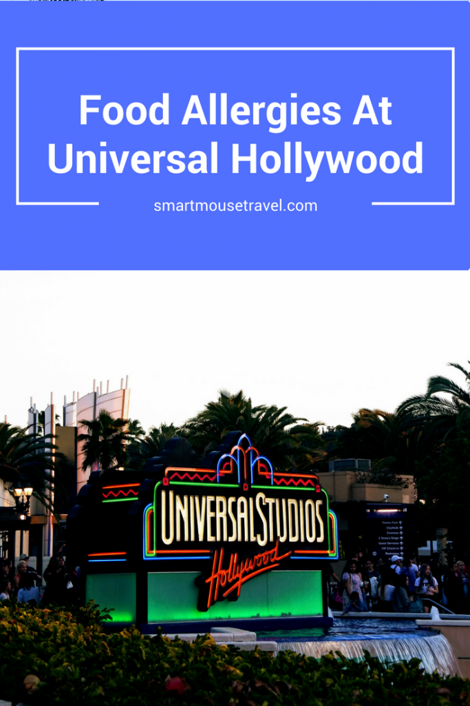 Disney does a great job helping those with food allergies, but what about Universal? See how to plan for your food allergies at Universal Studios Hollywood.