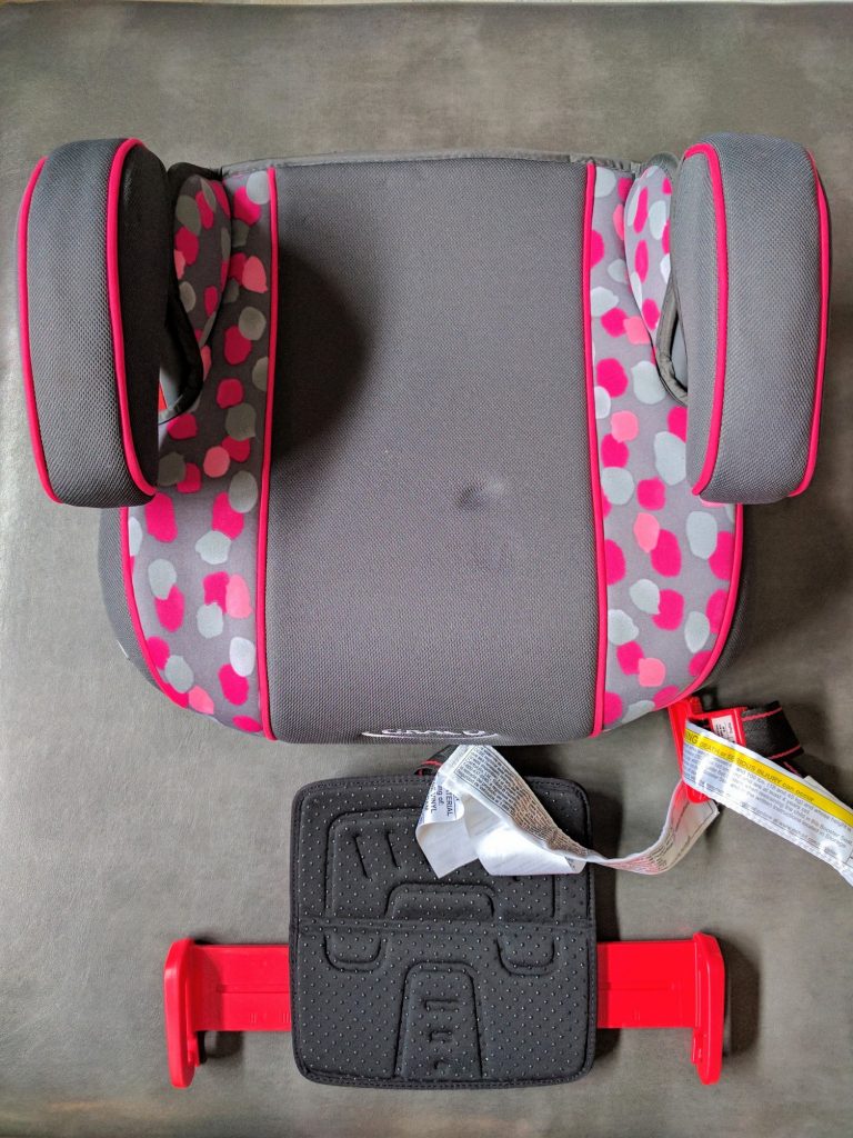 Packing a booster seat for vacation can be frustrating. Find out all about our real life experiences using a MiFold booster seat for travel.