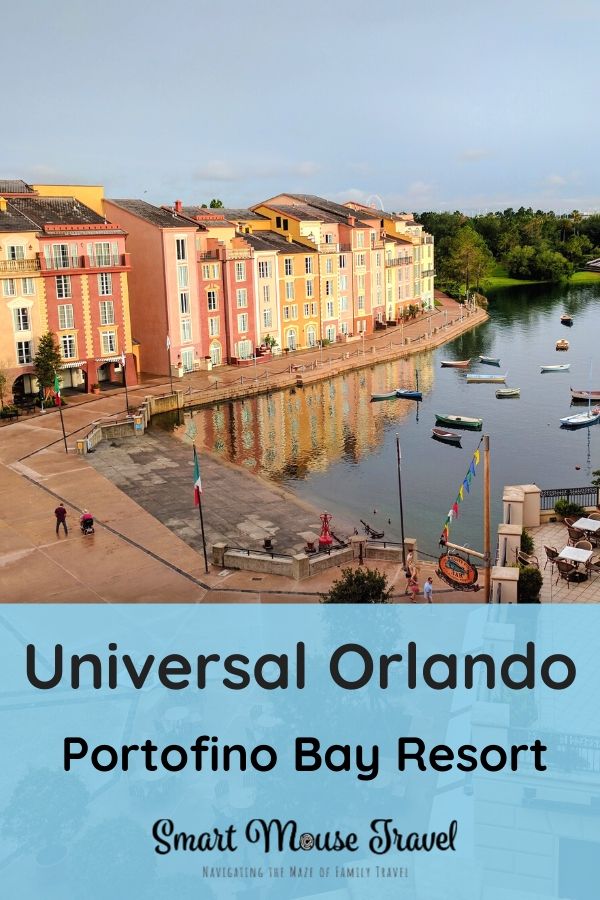 Universal Orlando Portofino Bay Hotel is the perfect blend of easy access to Universal Orlando parks, a luxury resort, and includes Express Pass, too. #universalorlando #universalstudios #familytravel #portofinobay