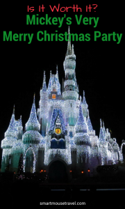 Are you struggling to decide if Mickey's Very Merry Christmas Party is worth the expense? Find out what to expect and when the extra cost makes sense. #disneyworld #disneychristmas #mickeysverymerrychristmasparty #magickingdom