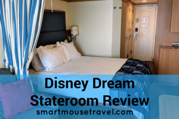 Choosing the right Disney Cruise stateroom is a big decision when booking your vacation. Find out why I think the Disney Dream Deluxe Oceanview Stateroom with Verandah is a great choice for your family and why we would pick the same room on our next Disney cruise. #disneycruise #disneystateroom