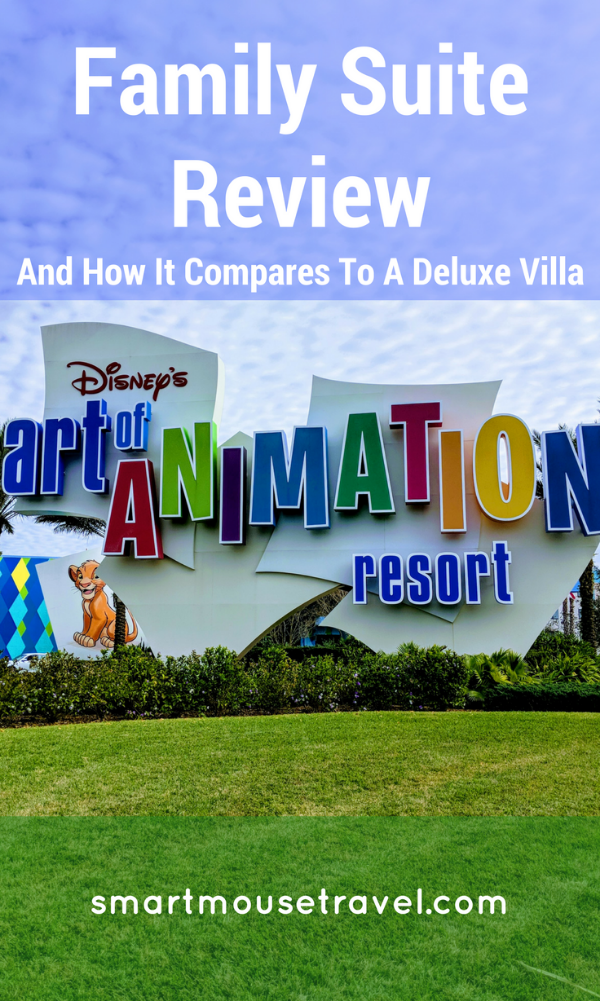 Art Of Animation Family Suite Review