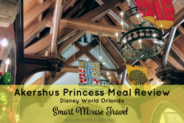 Akershus Royal Banquet Hall is a great option for a princess meal. Find out why an Akershus princess meal should be part of your Disney World vacation plans by reading our full review. #disneyworld #akershus #disneyprincess