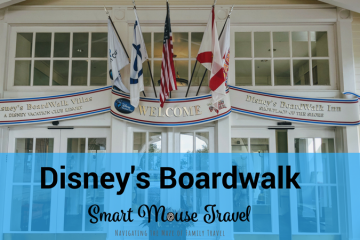 Disney's Boardwalk Inn and Villas is so much more than just a place to sleep on your Disney World trip. See where to eat, what to see, and what a room at Boardwalk Inn is really like. #disneyworld #disneyboardwalk