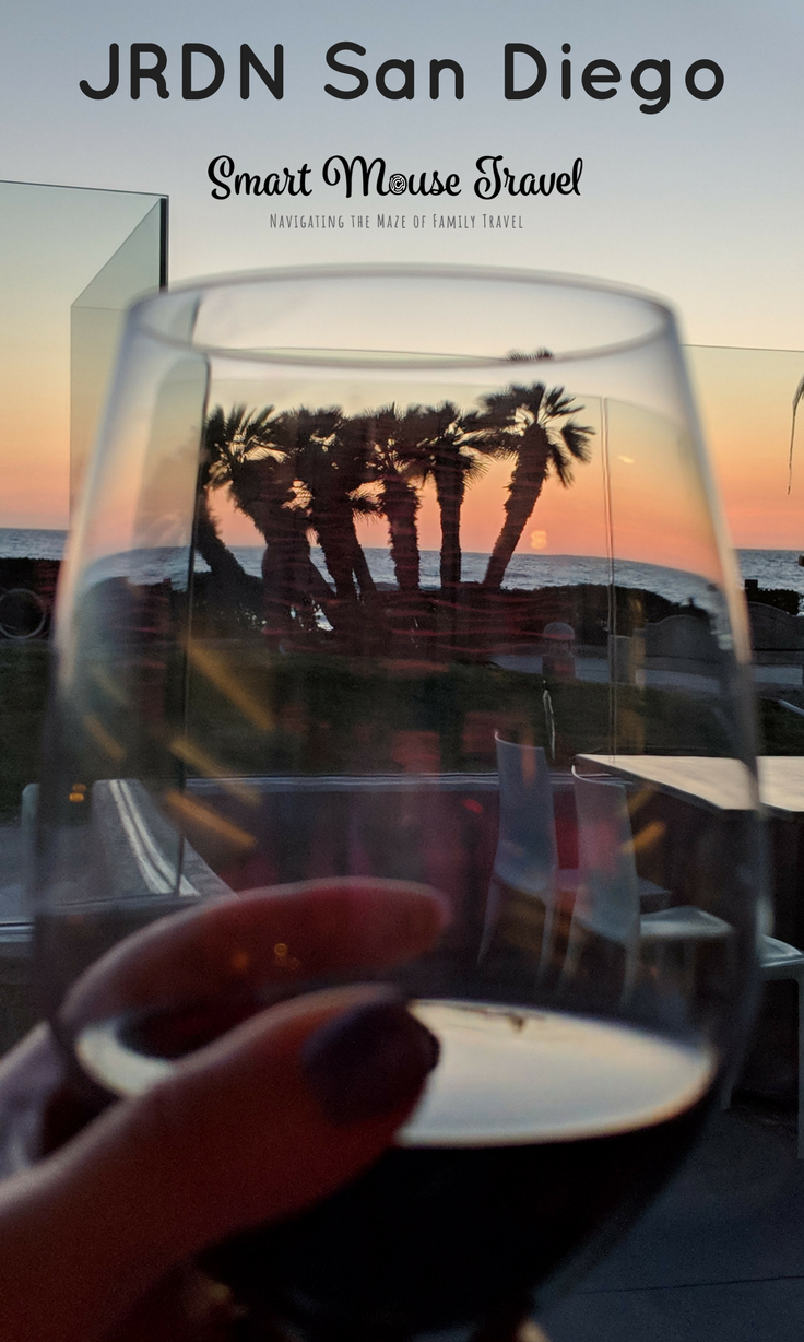 JRDN at Tower 23 in San Diego provides stunning views and is a luxurious spot to eat or drink in the otherwise casual Pacific Beach area. #sandiego