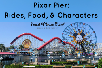 There is a lot to do in the newly updated Disneyland Pixar Pier. Here's what you need to know about Pixar Pier rides, food, and characters. #pixarpier #disneycaliforniaadventure #disneyland
