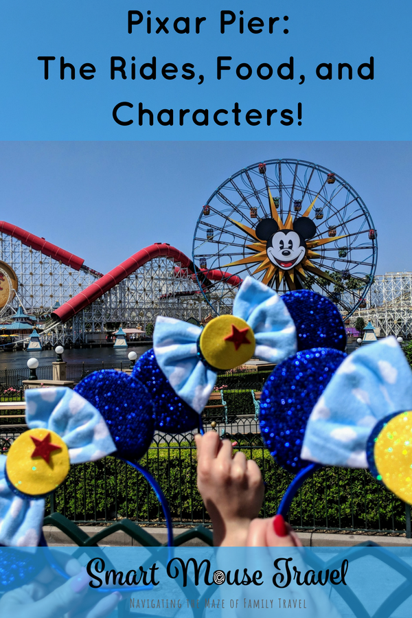 There is a lot to do in the newly updated Disneyland Pixar Pier. Here's what you need to know about Pixar Pier rides, food, and characters. #pixarpier #disneycaliforniaadventure #disneyland