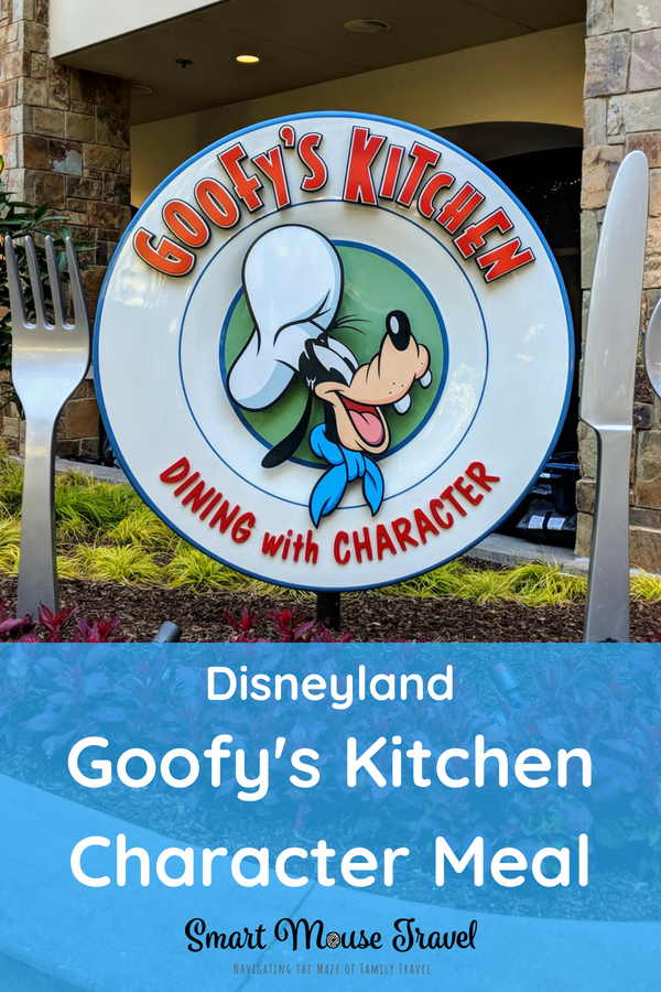 Goofy’s Kitchen is a popular Disneyland character meal with several classic Disney characters. Find out more about our Goofy's Kitchen dinner experience. #disneyland #disneycharactermeal #goofyskitchen #disney
