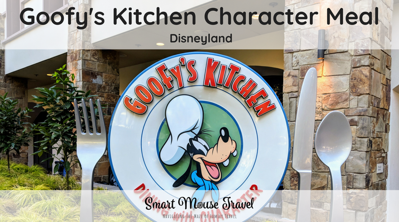 Goofy’s Kitchen is a popular Disneyland character meal with several classic Disney characters. Find out more about our Goofy's Kitchen dinner experience. #disneyland #disneycharactermeal #goofyskitchen #disney