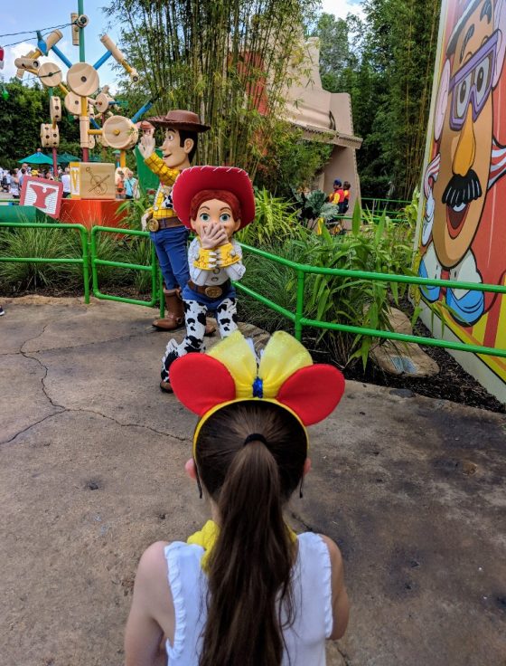 toy story land jessie