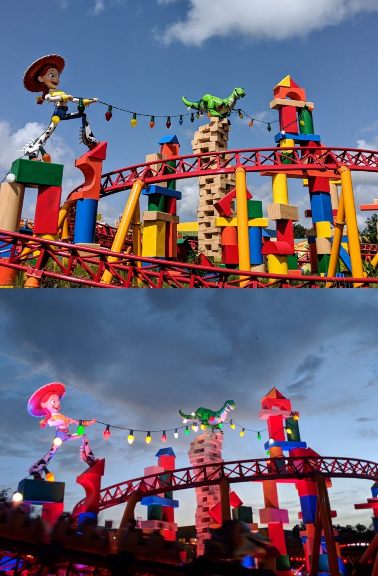 disney toy story land rides