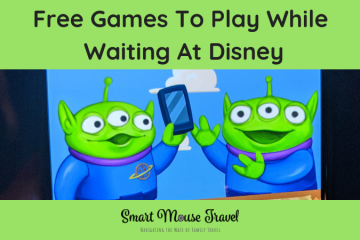 The Play Disney Parks App is one of the ways we have fun while waiting in line at Disney. Find out more of our tips to make waiting at Disney easier. #disneyworld #disneyland #disneyparks #familyvacation