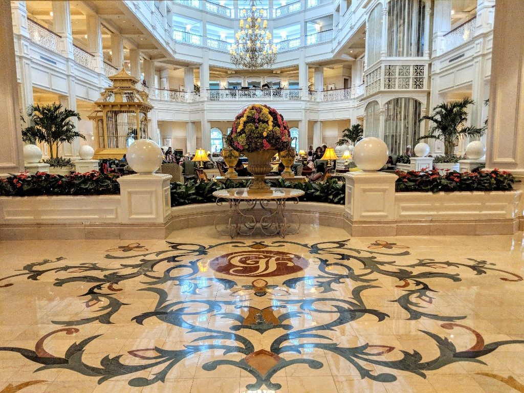 Grand Floridian Resort Review Outer Building Garden View