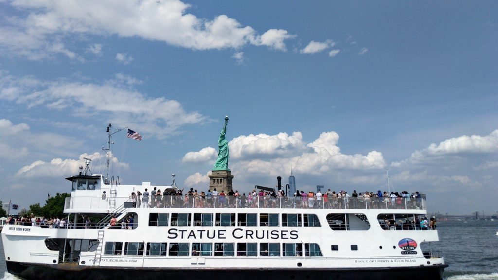 Visiting the Statue of Liberty is a must for many when in New York City. Avoid these BIG mistakes people make when visiting the Statue of Liberty. #statueofliberty #ellisisland #newyorkcity #nyc #visitnyc #ladyliberty