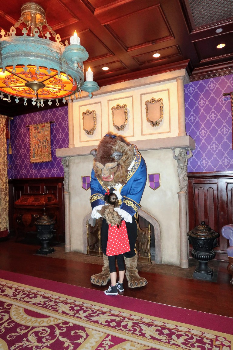 Are you curious about the new Be Our Guest dinner experience? See what we ate, the cost, and what characters we saw in our full Be Our Guest dinner review. #beourguest #disneyworlddining #disneyworld #magickingdom