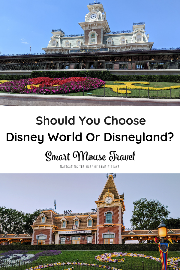 Are you having trouble deciding between a Disneyland Or Disney World trip? Learn more about each and how to choose the right Disney vacation for your family. #disneyland #disneyworld #disneyvacation #familytravel