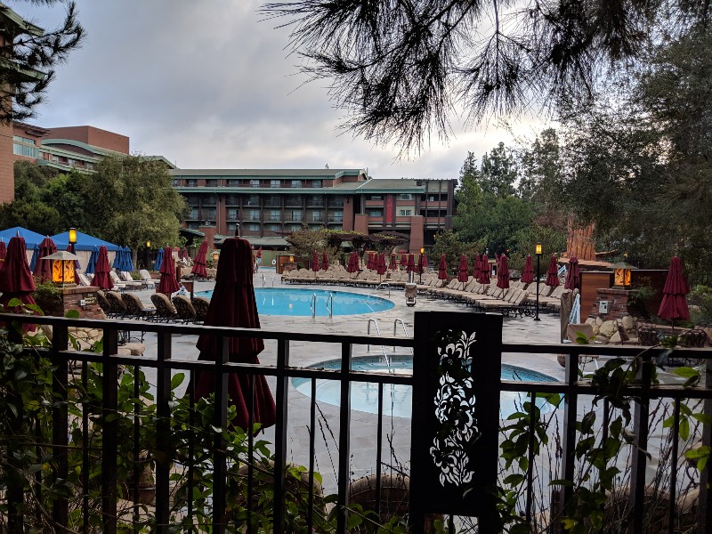 Disney’s Grand Californian Hotel is one of 3 on-site hotel options at Disneyland. Learn more about our experience in a Grand Californian Deluxe Studio Villa. #disneyland #grandcalifornian #disneyvacation #familytravel