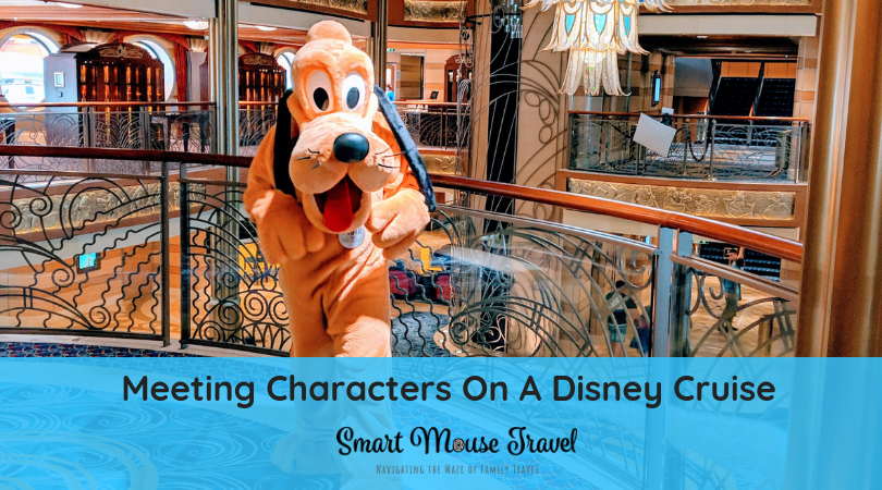 Did you know there are many ways to meet characters on a Disney Cruise? Read our best tips for meeting them and how to find your favorites. #disneycruise #disneycharacters #disneyvacation