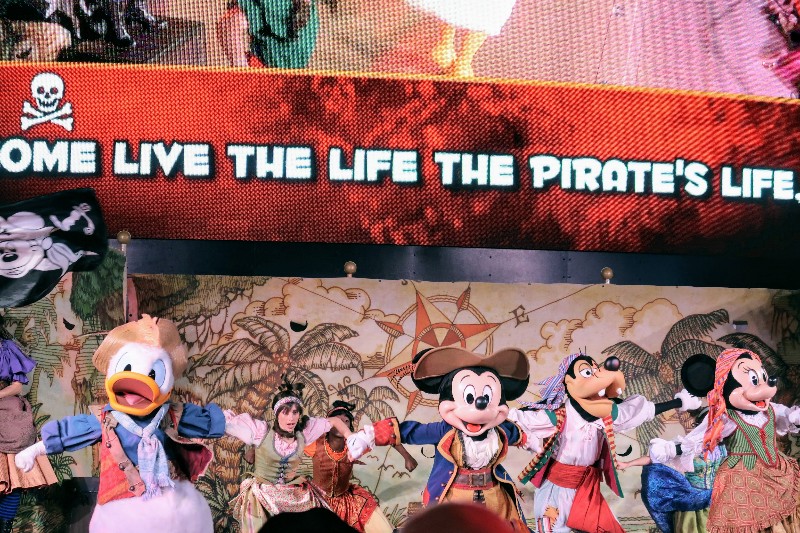 Disney Cruise Line Pirates Of The Caribbean Pirate Night Mickey