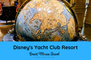 Disney's Yacht Club Resort is a beautiful deluxe resort located near Epcot. Find out more about Yacht Club Resort and our standard view room experience. #disneysyachtclub #disneyworld #disneyresort #familytravel #disneyvacation