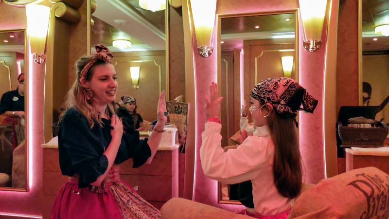 A PIRATE MAKEOVER ON THE DISNEY DREAM 