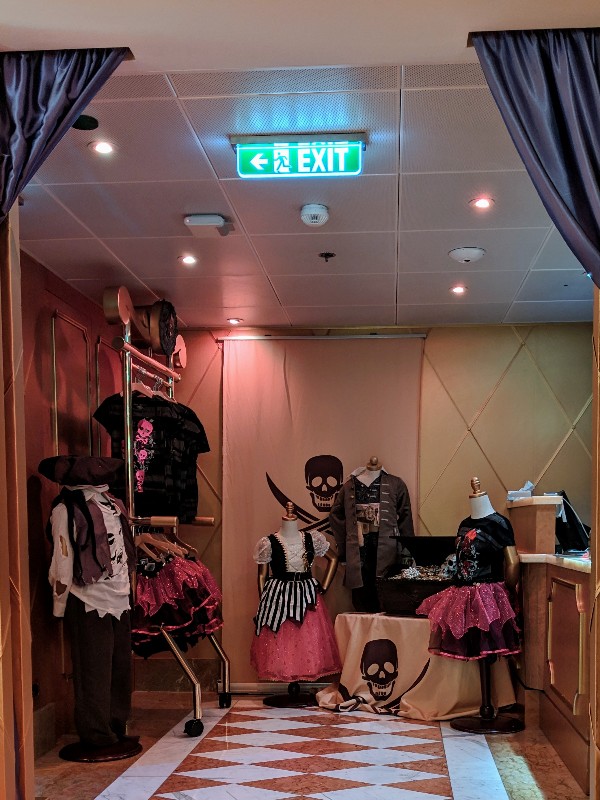 Disney cruise line pirate night themed tutus!