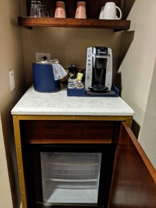 disney yacht club room coffee maker