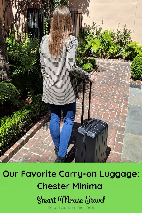 I'm always looking for the perfect carry-on luggage and now I've finally found it. The Chester Minima Carry-On works on most airlines and fits a ton! #carryon #packing #travel #packingtips