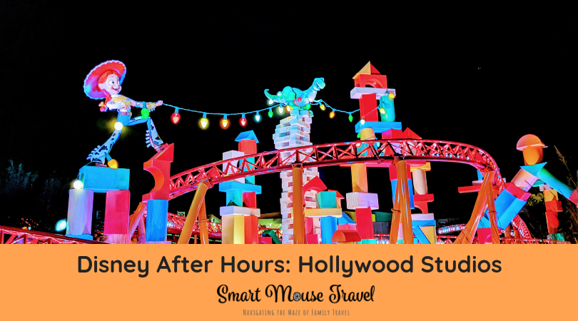 Hollywood Studios Disney After Dark is a way to experience the best of Hollywood Studios without crowds. Learn what to expect at this limited time event! #disneyworld #disneyafterhours #hollywoodstudios #toystoryland