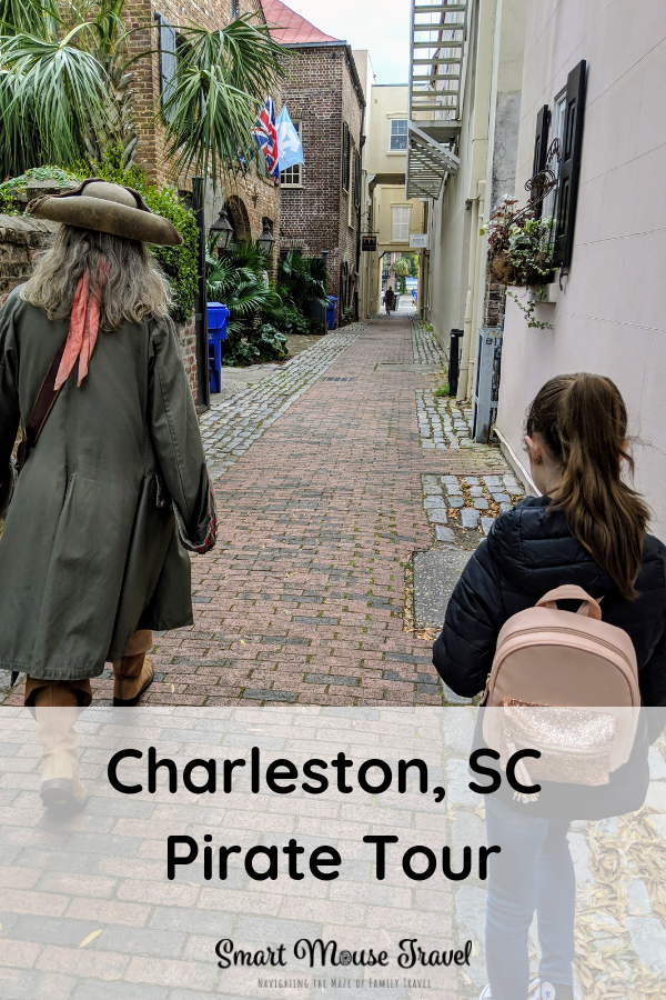 Charleston Pirate Tours is a fun walking tour in Charleston, South Carolina that mixes history and storytelling for an unforgettable family experience. #charleston #southcarolina #charlestonfamilyvacation #pirates