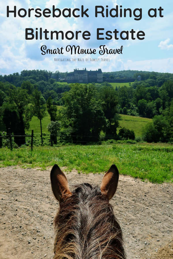 The Biltmore Guided Trail Ride was one of our favorite Biltmore Estate experiences. Find out what to expect when taking a Biltmore horseback ride. #biltmore #familytravel #northcarolina #travelwithkids #horsebackriding 