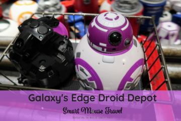Building a custom droid at Galaxy's Edge Droid Depot is an incredible way to become part of the Star Wars story in Black Spire Outpost. #droiddepot #galaxysedge #disneyworld #disneyland #starwars