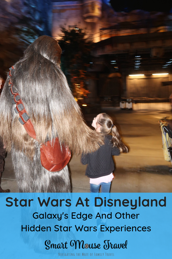 Star Wars fans can do everything Star Wars at Disneyland Galaxy's Edge and Tomorrowland if they know exactly where to look for these special experiences. #starwars #galaxysedge #disneyland #california