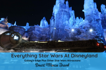Star Wars fans can do everything Star Wars at Disneyland Galaxy's Edge and Tomorrowland if they know exactly where to look for these special experiences. #starwars #galaxysedge #disneyland #california