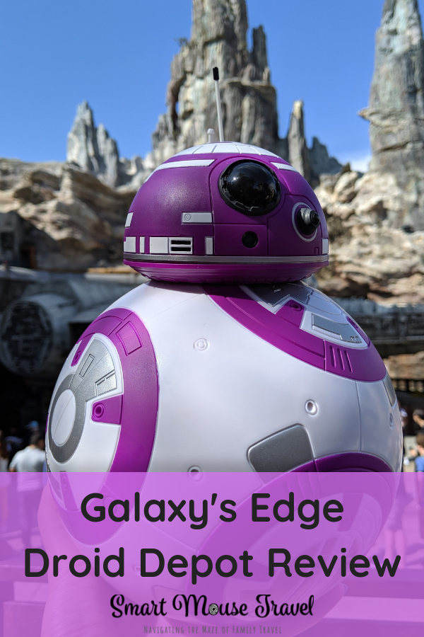 Building a custom droid at Galaxy's Edge Droid Depot is an incredible way to become part of the Star Wars story in Black Spire Outpost. #droiddepot #galaxysedge #disneyworld #disneyland #starwars