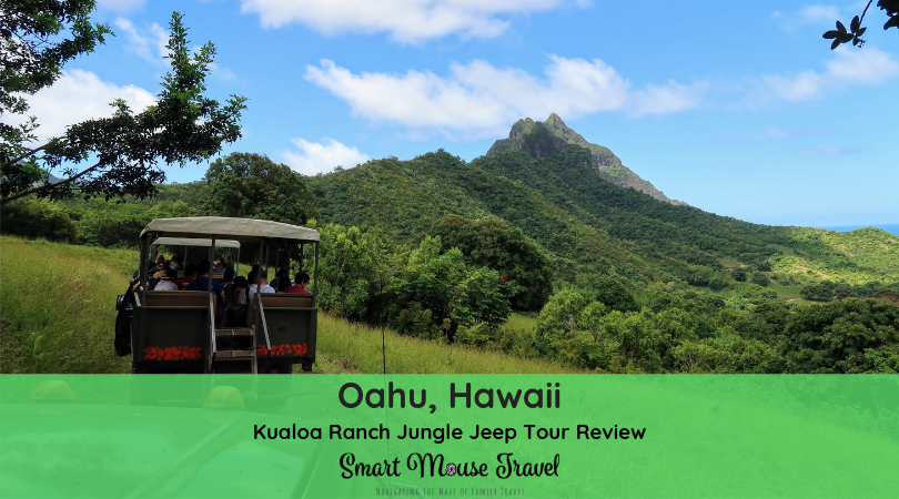 The Kualoa Ranch Jungle Jeep Expedition Tour is the perfect blend of exploring tropical landscapes and movie filming locations on Oahu. #hawaii #oahu #kualoaranch #jeeptour