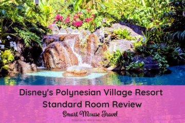 Disney's Polynesian Village Resort is a beautiful oasis. Take a tour of our Polynesian Resort standard room and see how it compares to a studio villa. #disneyworld #disneyvacation #disneyspolynesian #polynesianresort #familytravel