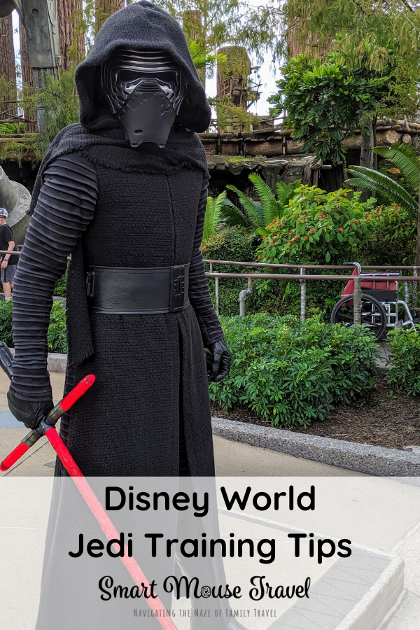 Do you have a young Star Wars fan in your group? If you answered yes, Disney World Jedi Training at Hollywood Studios should be part of your plans. #starwars #darthvader #kyloren #jeditraining #hollywoodstudios