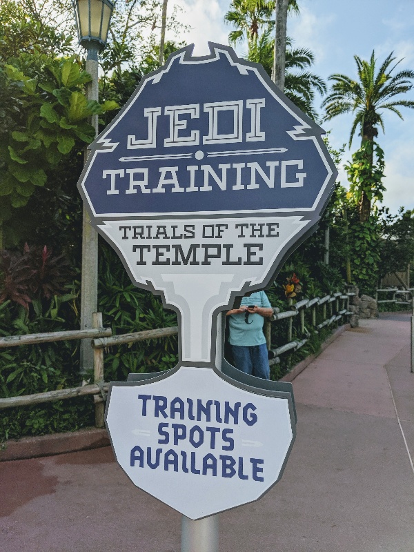 Do you have a young Star Wars fan in your group? If you answered yes, Disney World Jedi Training at Hollywood Studios should be part of your plans. #starwars #darthvader #kyloren #jeditraining #hollywoodstudios