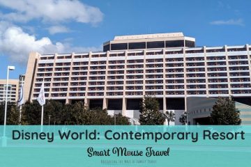Disney's Contemporary Resort garden wing is different than in the main tower. Here are the pros and cons of staying in a Contemporary garden wing room. #disneyworld #contemporaryresort #disneyresort #disneyplanning