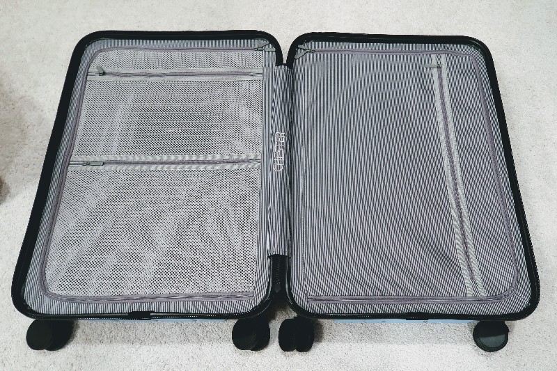 Chester Regula is a new medium-size checked bag offering from the brand that made our favorite carry-on. See if the Regula is now my checked bag of choice. #luggage #bestluggage #traveltips #familytravel #travelgear