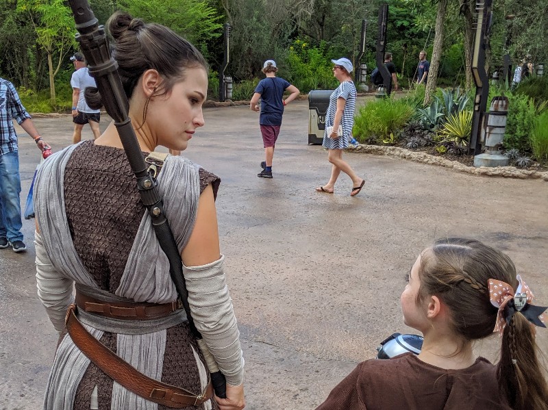 Visiting Star Wars Galaxy's Edge at Disney World is a dream for many Star Wars fans. Find tips for Batuu plus everything Star Wars in Hollywood Studios. #starwars #batuu #galaxysedge #disneyworld #hollywoodstudios #disneytips