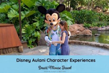 Disney Aulani character experiences occur all around the resort, but meeting Disney characters in Hawaii is very different that at the theme parks. #aulani #disneyaulani #disneytips #disneycharacters