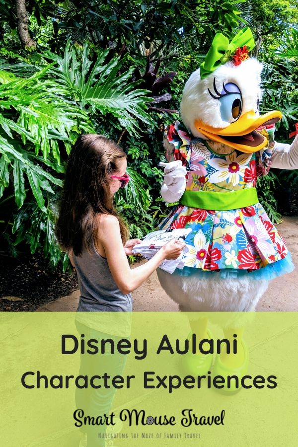 Disney Aulani character experiences occur all around the resort, but meeting Disney characters in Hawaii is very different that at the theme parks. #aulani #disneyaulani #disneytips #disneycharacters