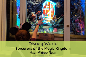 Sorcerers of the Magic Kingdom is a fun, free, and often overlooked activity at Disney World. Learn all about the game, how to start, and tips for playing. #disneyworld #magickingdom #disneytips #familytravel #disneyplanning