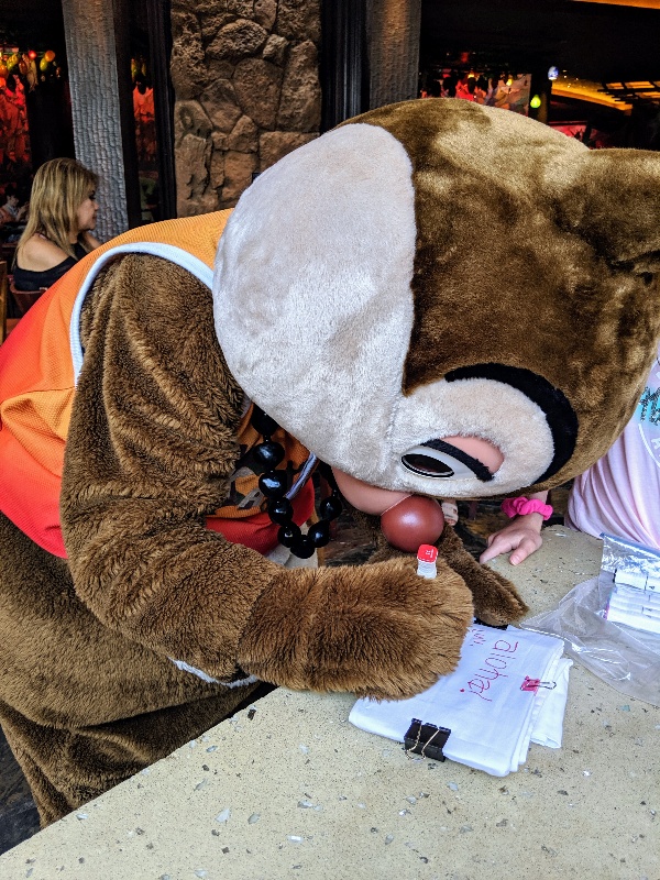 Disney Aulani character experiences occur all around the resort, but meeting Disney characters in Hawaii is very different that at the theme parks. #aulani #disneyaulani #disneytips #disneycharacters